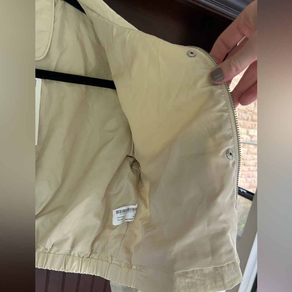 NWT ZARA Kids Lightweight Utility Cargo Jacket Neutral Layer Casual | Size 9-10 - Picture 9 of 14